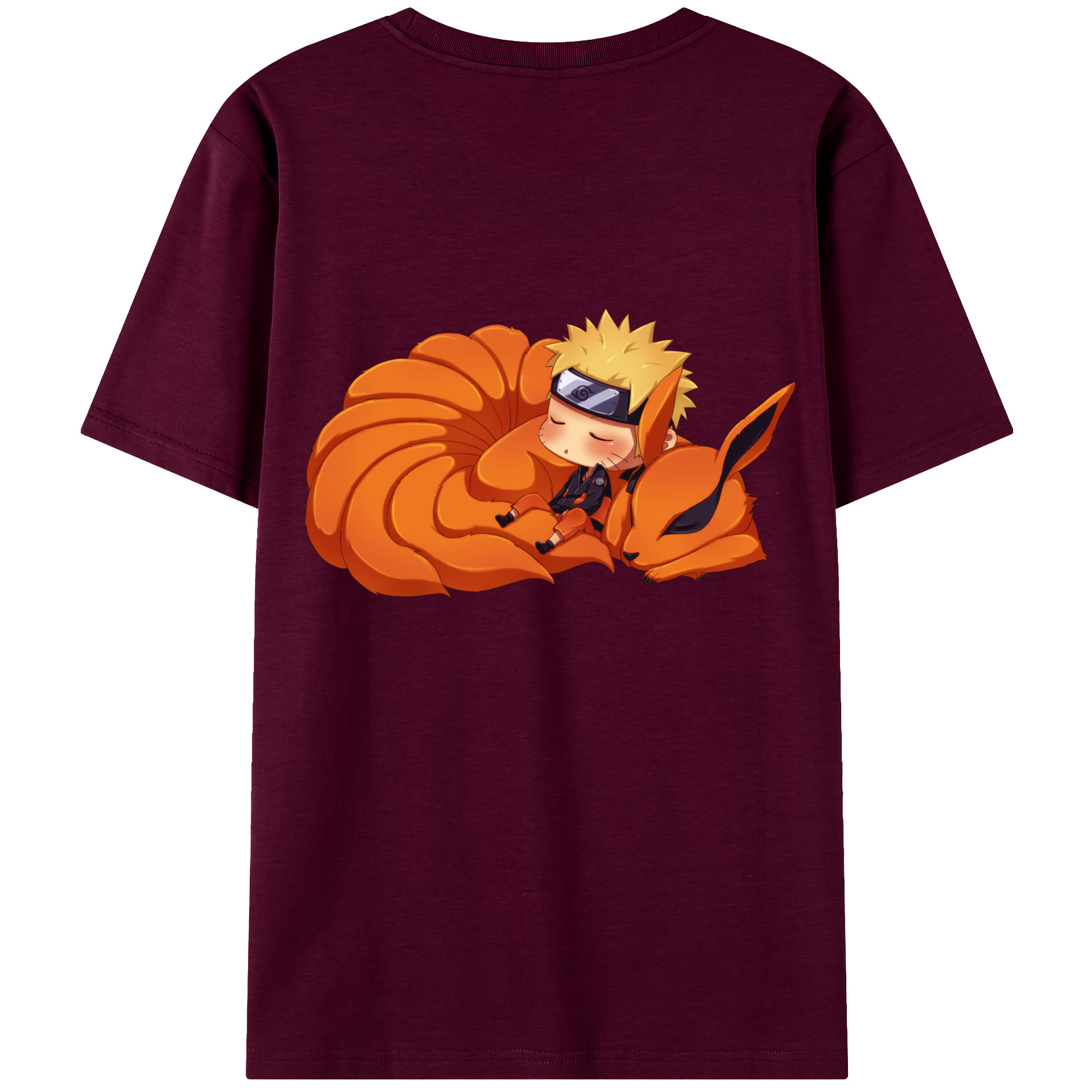 （画像用） NARUTO -ナルト- うずまき ナルト Uzumaki Naruto レディース半袖Tシャツ(バックプリント)